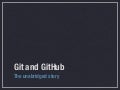 Git and GitHub