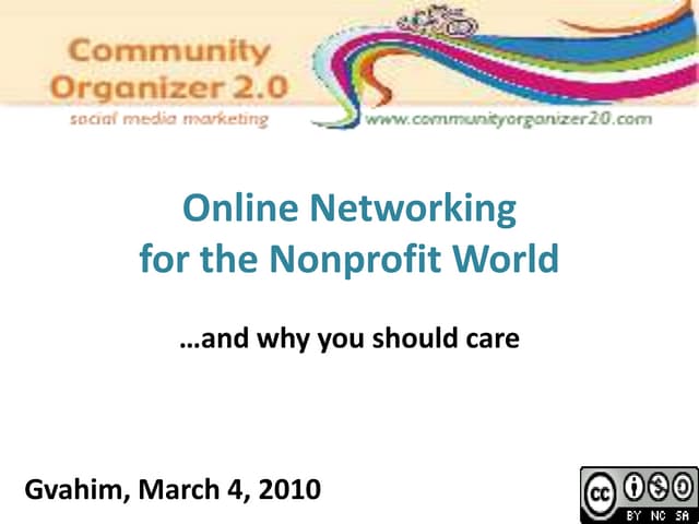 Social Networking For Nonprofits, a...