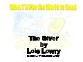 What I&rsquo;d like the World to Read_The Giver