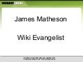 CustomWare, James Matheson presentation at GLAM-WIKI