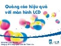 Quảng cáo trên màn hình LCD