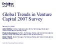 Global Trends In Venture Capital 2007 Survey