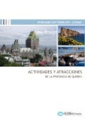 Actividades y atracciones de Quebec, Canada