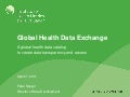 Global Health Data Exchange: a global health data catalog to create data transparency and access