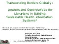 RML Rendezvous: Transcending Borders Globally