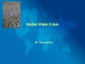 Global water crisis