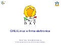 GNU/Linux e firma elettronica