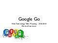 Google Go Overview