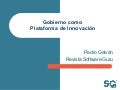 Gobierno como plataforma de innovacion