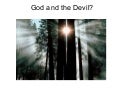 God And The Devil