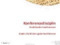 Gode råd til konferencer