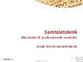 Gode råd til samtaleteknik