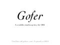 DBD::Gofer 200809