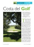 Golf In The Costa Del Sol Feature The Travel & Leisure Magazine November 09