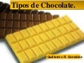 Gonzalez Guillermo Tipos De Chocolate