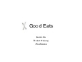 GOOD EATS - Stanford Facebook Class