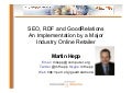 Goodrelations Presentation from SemTech 2010