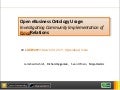 Investigating Community Implementation of the GoodRelations Ontology