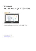 SEO Effect Google +1 Experiment Whitepaper