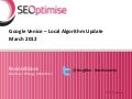 Google Venice - Local Algorithm Update