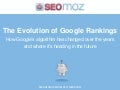 The Evolution of Google&rsquo;s Rankings