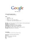 Google Searching Handout