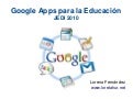 Google Apps para la Educación