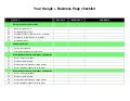 Google + Business Pages Checklist