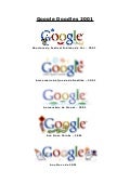 Google Doodles 2001