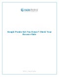 Google Panda Got You Down? Check Your Bounce Rate