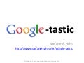 Be Google-tastic for PA CE