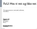 Erlend Øverby: Fri programvare er universelt utformet