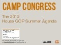 Gop summer agenda