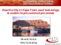Using ICT to enable government supply chain and procurement processes