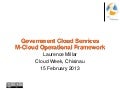 Government cloud services laurence millar