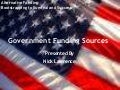 Govt Funding