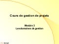 Gp 03   Les Domaines De Gestion