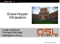Grace Hopper Infosession