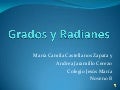 Grados y radianes