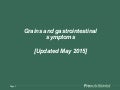 Grains and gastrointestinal symptoms