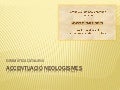 Gramàtica catalana. Accentuació neologismes