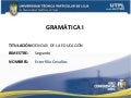 UTPL-GRAMÁTICA I-II BIMESTRE-(abril agosto 2012)