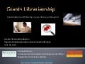 Grants librarianship 6 4 2010