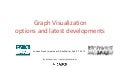 Graph visualization options and latest developments
