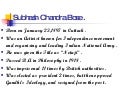 Great Leader Subhash Chandra Bose