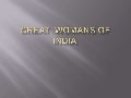 Great  womans of  india