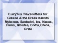 Greece Travel Tourism Vacation