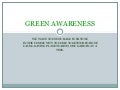 Green Awareness Banner1