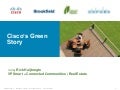 Cisco&rsquo;s Green Story for Greening Greater Toronto