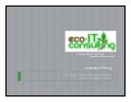 Example_Ed Portillo Capstone_Sustainable IT Training